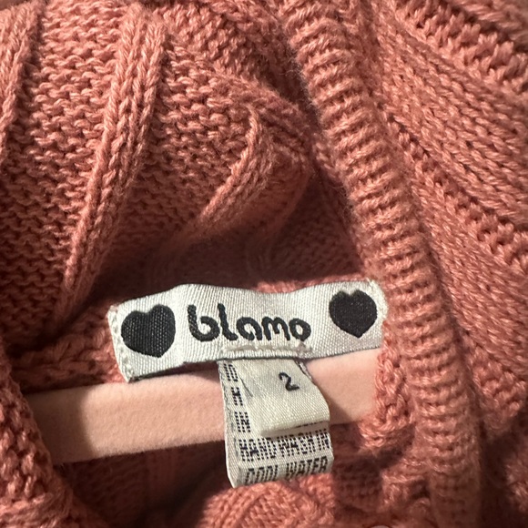 Charming Pink Unicorn Knit Footie for Kids - Picture 3 of 5